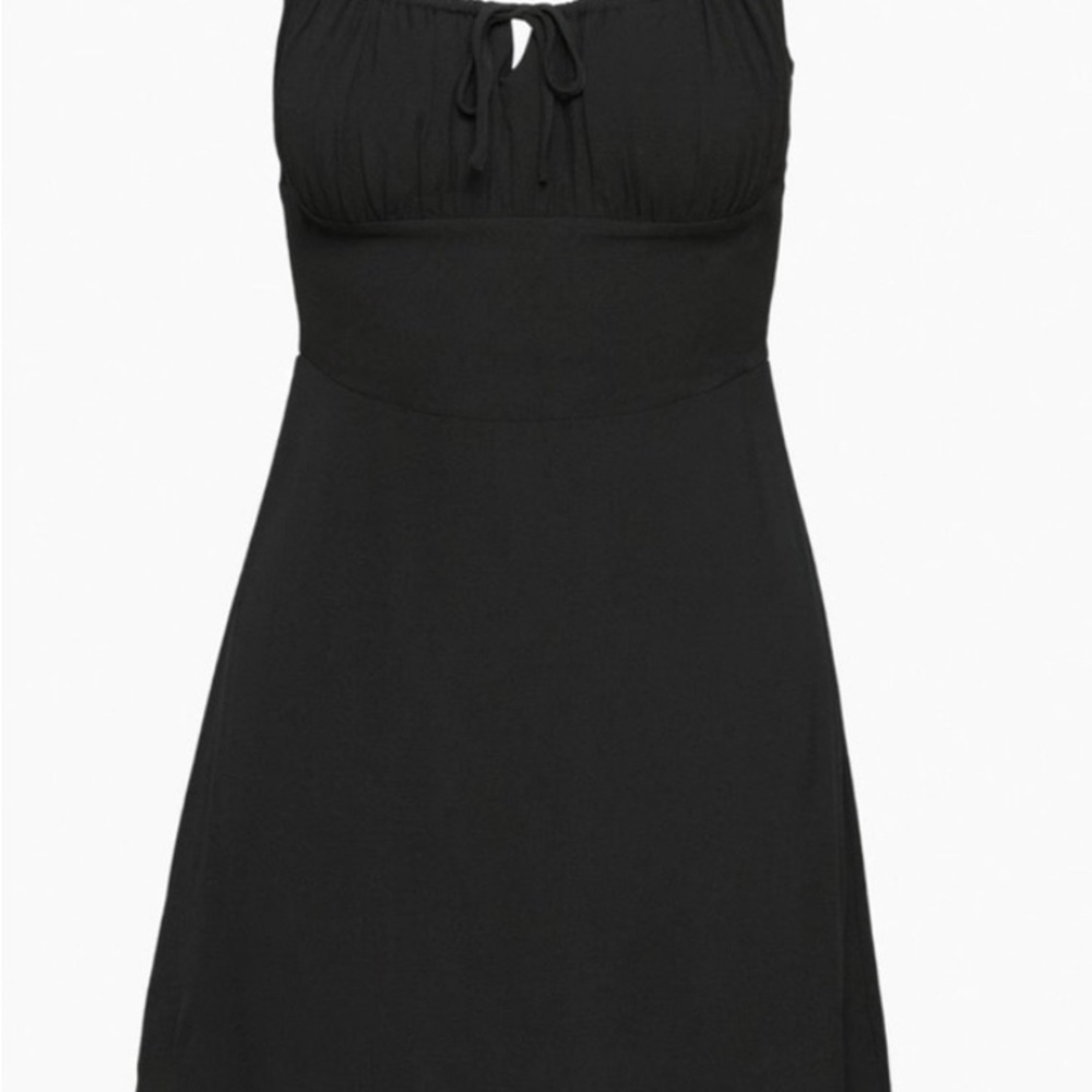 Aritzia Sunday Best Black Mini Dress